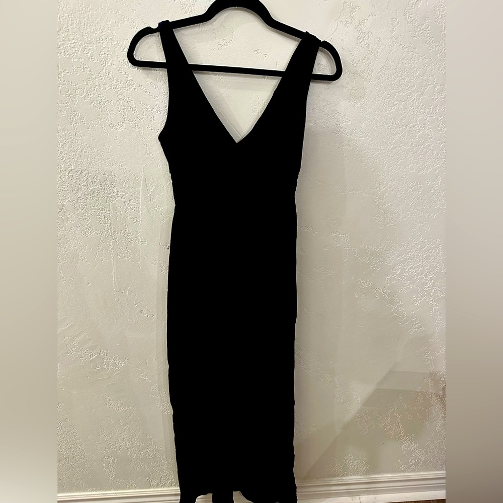 Black dress/cover up